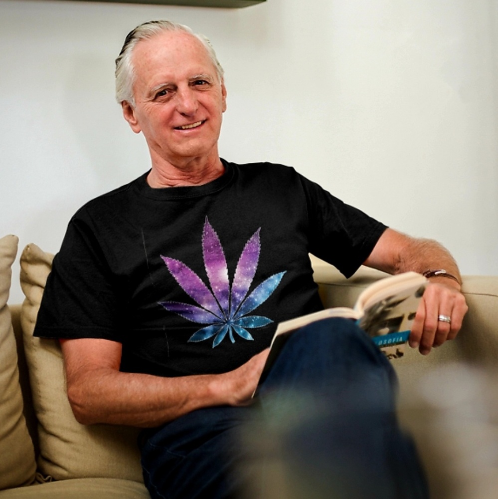Galaxy leaf tee